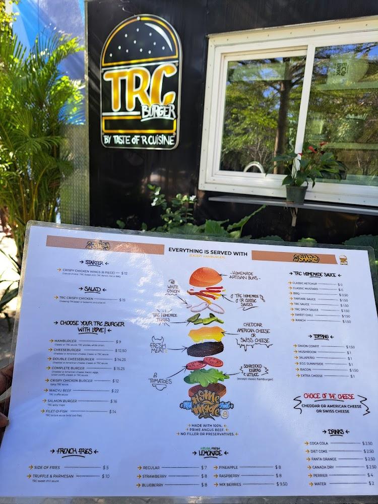 Taste of R Cuisine (TRC Burger) Menu image 3
